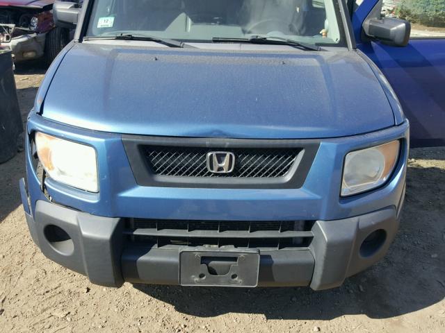 5J6YH28726L006442 - 2006 HONDA ELEMENT EX BLUE photo 7