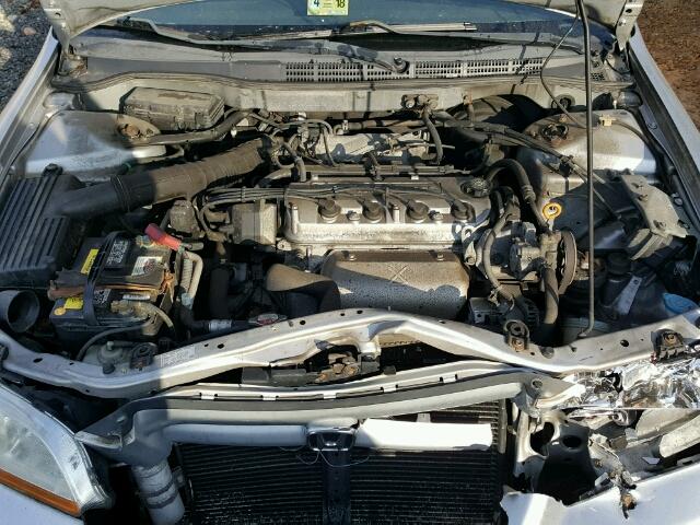 JHMCG665X2C021517 - 2002 HONDA ACCORD LX SILVER photo 7