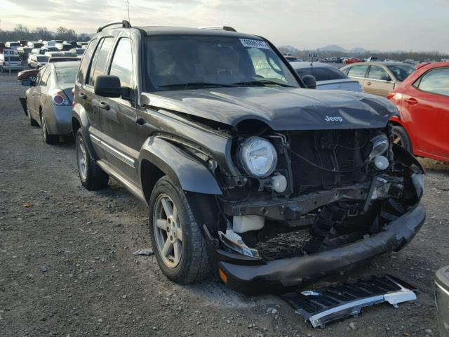 1J4GK58KX5W538246 - 2005 JEEP LIBERTY LI GRAY photo 1