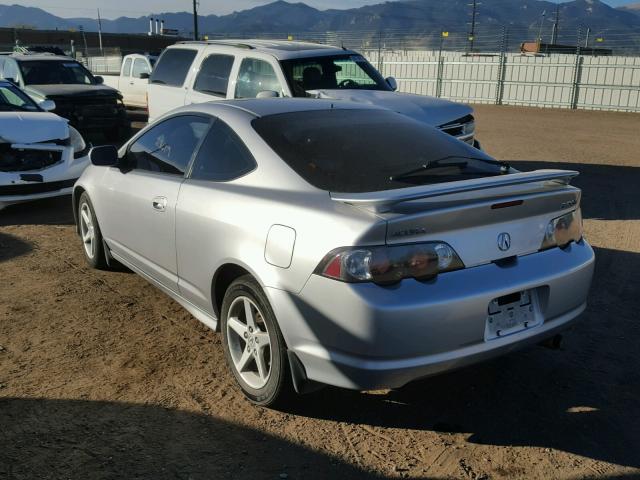 JH4DC53013C000835 - 2003 ACURA RSX TYPE-S SILVER photo 3