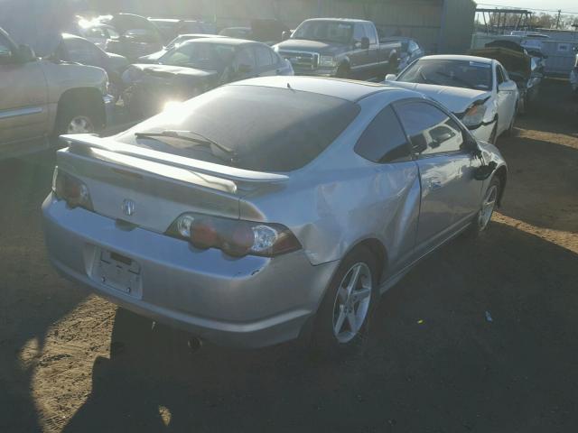 JH4DC53013C000835 - 2003 ACURA RSX TYPE-S SILVER photo 4