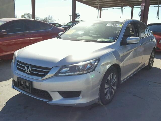 1HGCR2F3XFA071243 - 2015 HONDA ACCORD LX SILVER photo 2