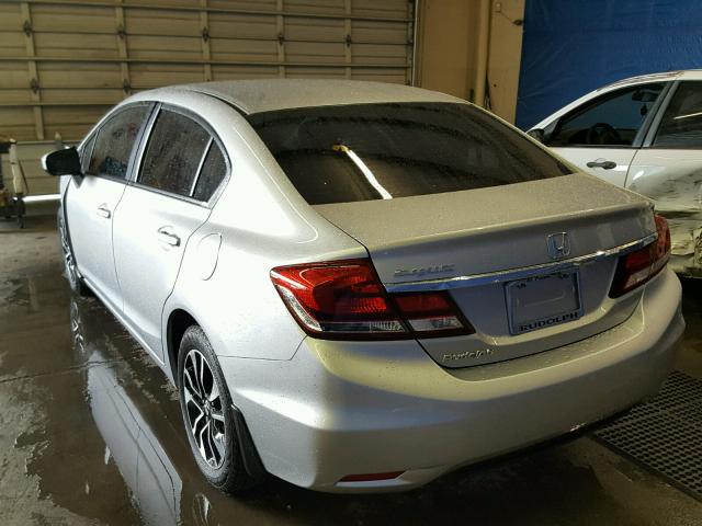19XFB2F89FE067600 - 2015 HONDA CIVIC EX 银色 照片 3