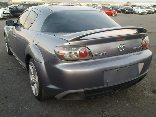 JM1FE173050148416 - 2005 MAZDA RX8 GRAY photo 3