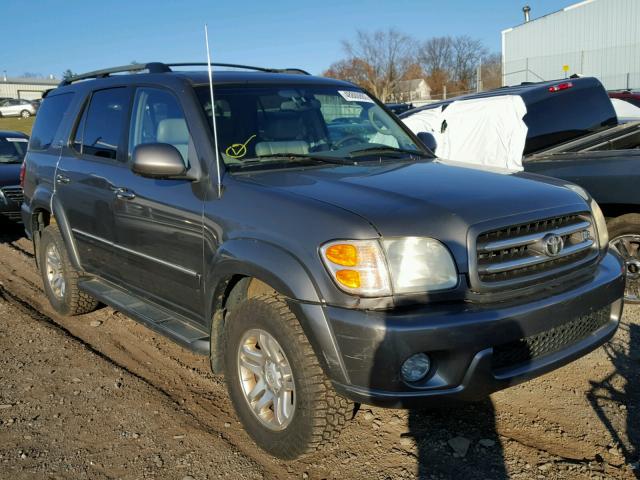 5TDBT48A84S221482 - 2004 TOYOTA SEQUOIA LI GRAY photo 1