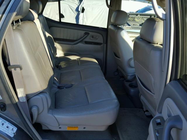 5TDBT48A84S221482 - 2004 TOYOTA SEQUOIA LI GRAY photo 6