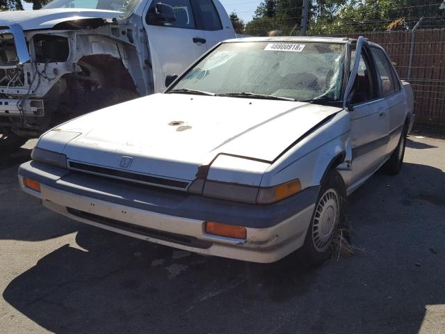 JHMCA5640HC050908 - 1987 HONDA ACCORD LXI SILVER photo 2