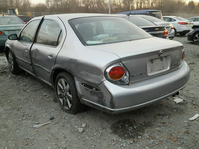 JN1DA31A13T400288 - 2003 NISSAN MAXIMA GLE SILVER photo 3