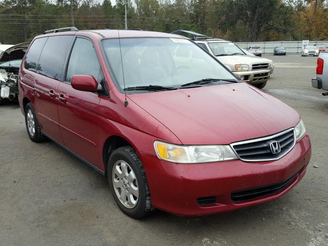 5FNRL18082B048472 - 2002 HONDA ODYSSEY EX MAROON photo 1