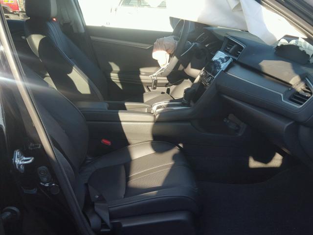 19XFC1F79HE033495 - 2017 HONDA CIVIC EXL Czarny zdjęcie 5