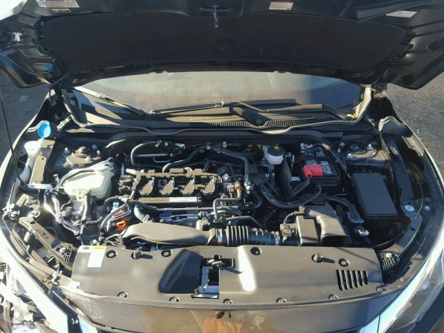 19XFC1F79HE033495 - 2017 HONDA CIVIC EXL Czarny zdjęcie 7