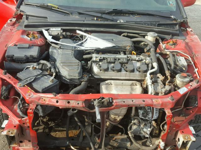 1HGEM229X3L040205 - 2003 HONDA CIVIC EX 红色 照片 7