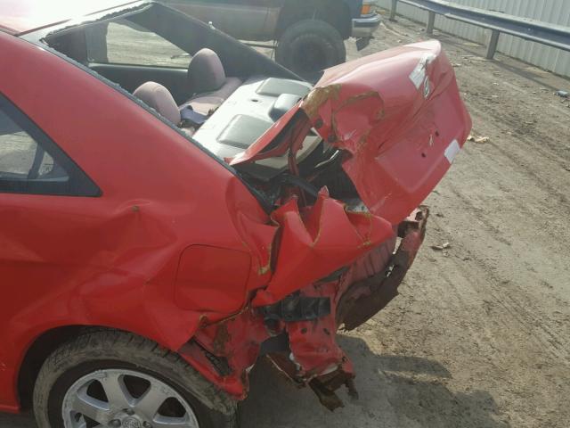 1HGEM229X3L040205 - 2003 HONDA CIVIC EX 红色 照片 9