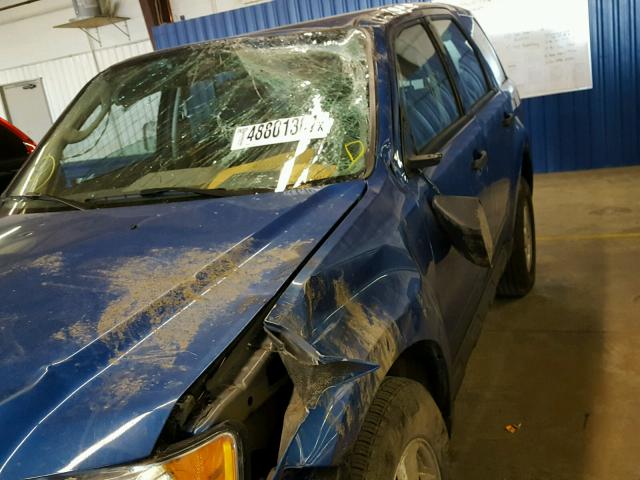 1FMCU0C70CKA05276 - 2012 FORD ESCAPE XLS BLUE photo 9