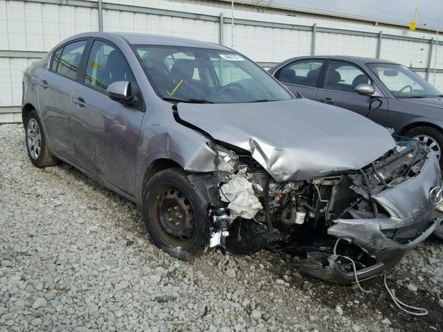 JM1BL1UF1B1435126 - 2011 MAZDA 3 I SILVER photo 1