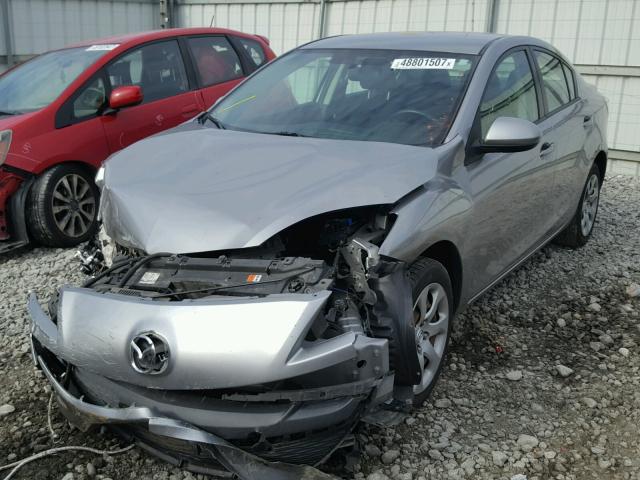 JM1BL1UF1B1435126 - 2011 MAZDA 3 I SILVER photo 2