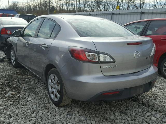 JM1BL1UF1B1435126 - 2011 MAZDA 3 I SILVER photo 3