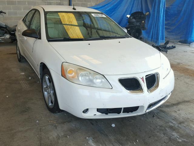 1G2ZG57N684110819 - 2008 PONTIAC G6 BASE WHITE photo 1