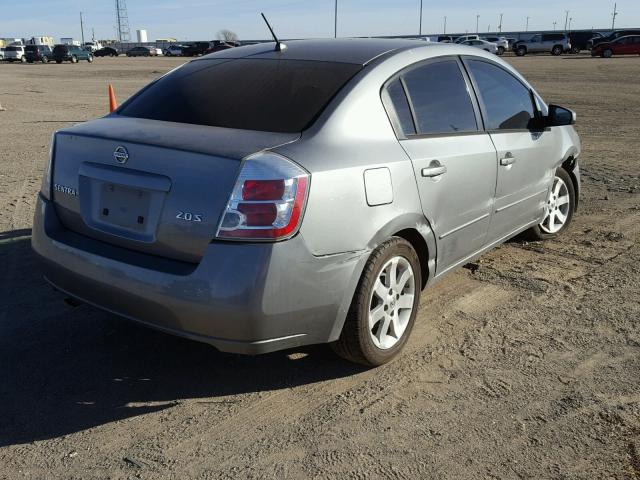 3N1AB61E37L676860 - 2007 NISSAN SENTRA 2.0 SILVER photo 4