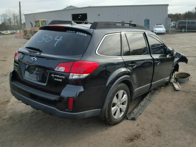 4S4BRBKC2B3378576 - 2011 SUBARU OUTBACK 2. BLACK photo 4