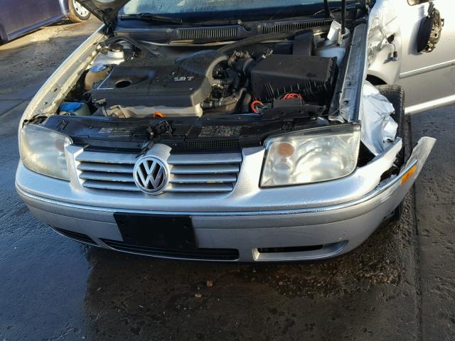 3VWSE69MX4M099557 - 2004 VOLKSWAGEN JETTA GLS GRAY photo 7