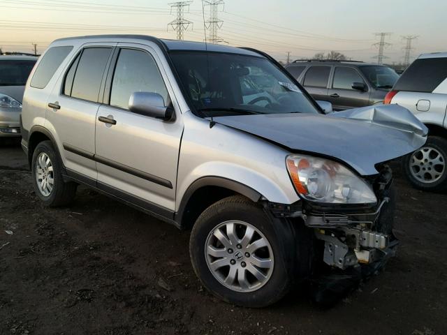 SHSRD78815U313414 - 2005 HONDA CR-V EX SILVER photo 1