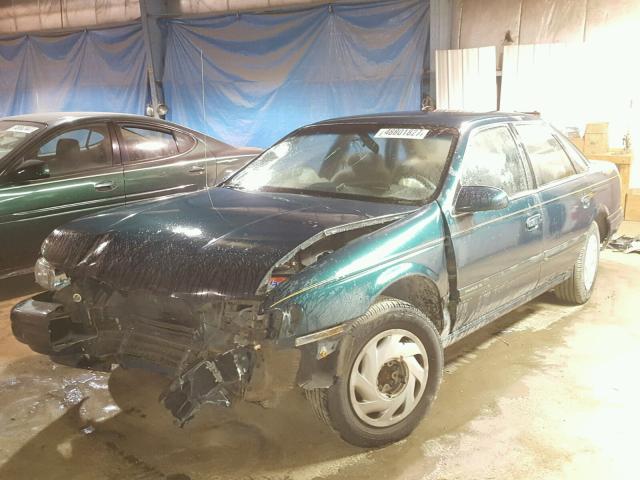 1FALP52U3SG181469 - 1995 FORD TAURUS GL GREEN photo 2