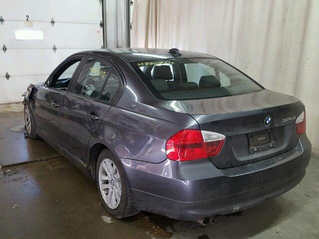 WBAVD13546KV10496 - 2006 BMW 325 XI CHARCOAL photo 3