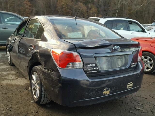 JF1GJAC66DH009638 - 2013 SUBARU IMPREZA PR GRAY photo 3