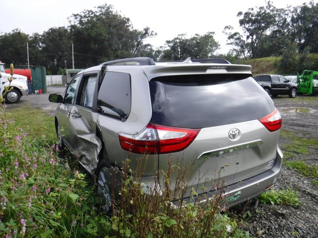 5TDDK3DC4FS102487 - 2015 TOYOTA SIENNA XLE GOLD photo 3