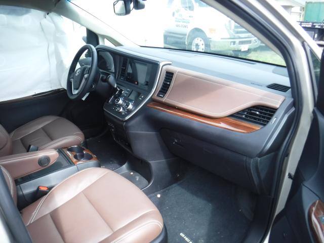 5TDDK3DC4FS102487 - 2015 TOYOTA SIENNA XLE GOLD photo 5