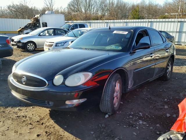 2G4WE537151351735 - 2005 BUICK LACROSSE C BLACK photo 2