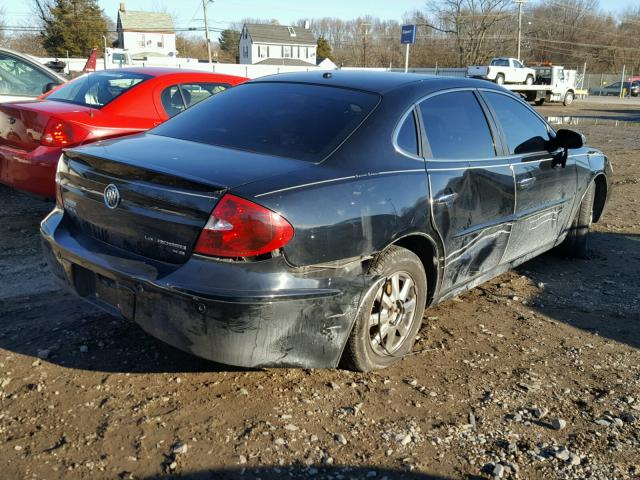 2G4WE537151351735 - 2005 BUICK LACROSSE C BLACK photo 4