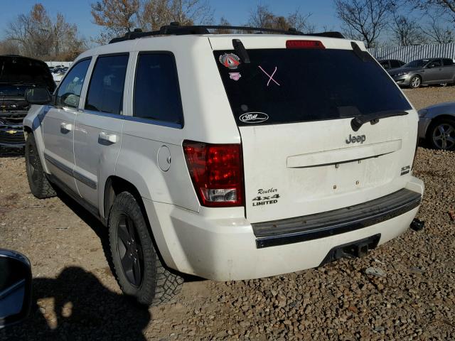 1J8HR58226C357272 - 2006 JEEP GRAND CHER WHITE photo 3