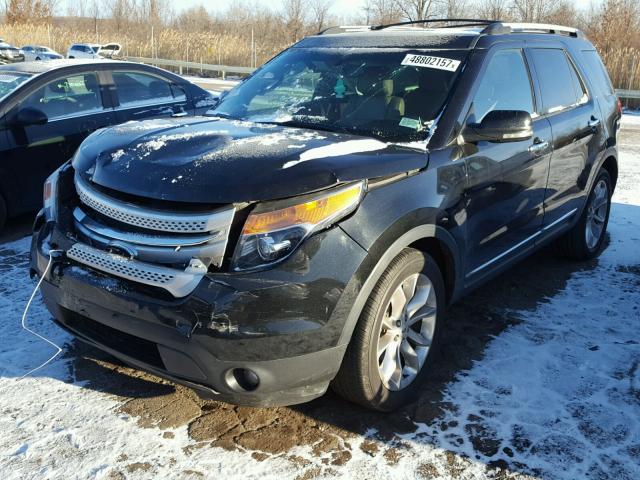 1FM5K7D81DGA97565 - 2013 FORD EXPLORER X BLACK photo 2