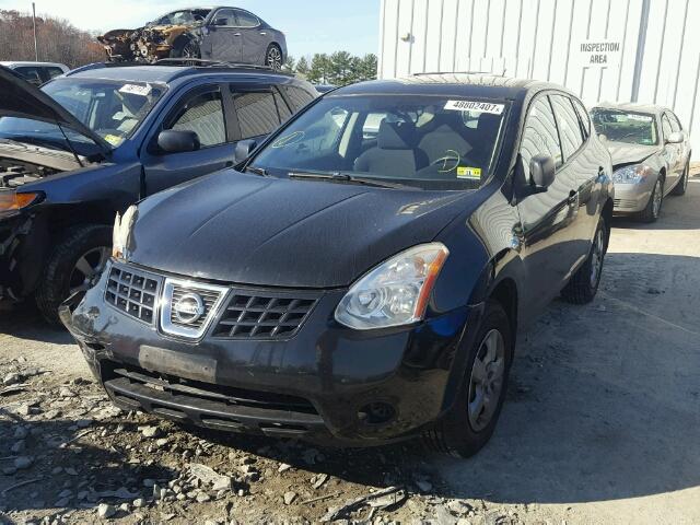 JN8AS58V99W167161 - 2009 NISSAN ROGUE S BLACK photo 2