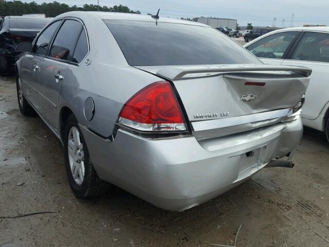 2G1WU58RX79139205 - 2007 CHEVROLET IMPALA LTZ SILVER photo 3