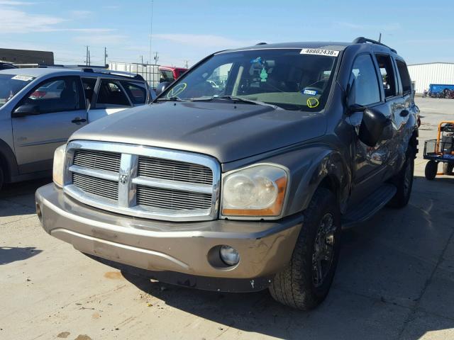 1D4HD58D74F155047 - 2004 DODGE DURANGO LI GRAY photo 2