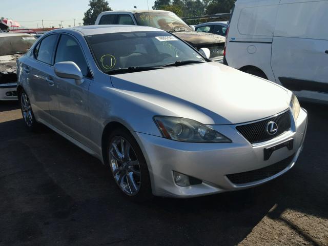 JTHBK262775028154 - 2007 LEXUS IS 250 SILVER photo 1