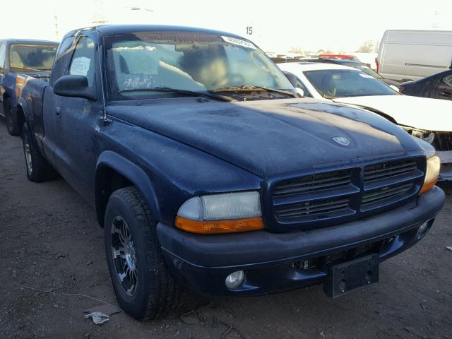 1D7HL32X13S328340 - 2003 DODGE DAKOTA SPO BLUE photo 1