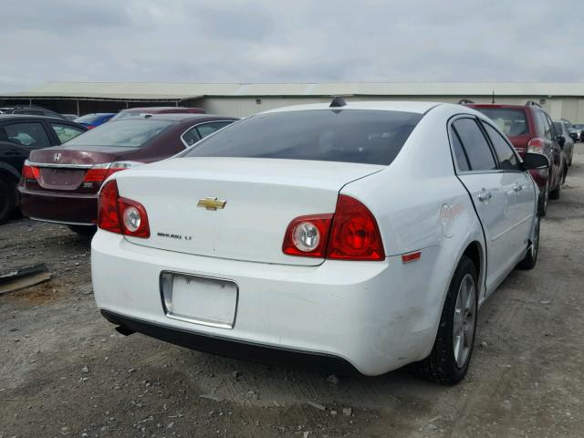 1G1ZC5E07CF223148 - 2012 CHEVROLET MALIBU 1LT WHITE photo 4