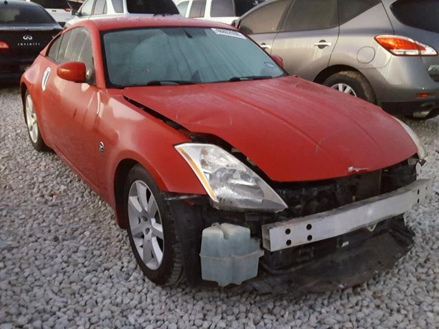 JN1AZ34E63T018008 - 2003 NISSAN 350Z COUPE RED photo 1