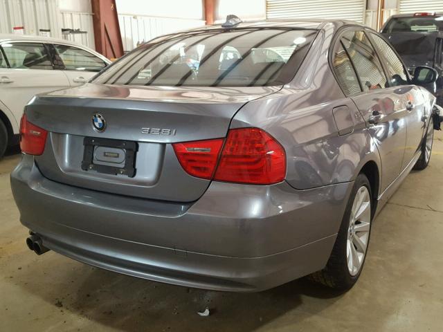 WBAPK5C50BF121590 - 2011 BMW 328 XI SUL GRAY photo 4