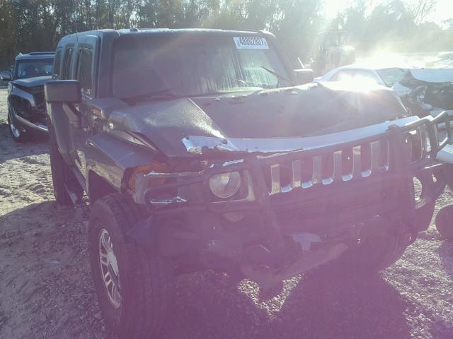 5GTDN136168160495 - 2006 HUMMER H3 Yaşıl foto 1
