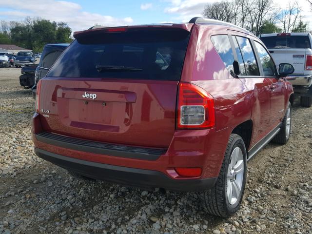 1J4NF1FB9BD193418 - 2011 JEEP COMPASS SP 栗色 照片 4