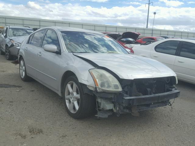 1N4BA41E84C837550 - 2004 NISSAN MAXIMA SE SILVER photo 1