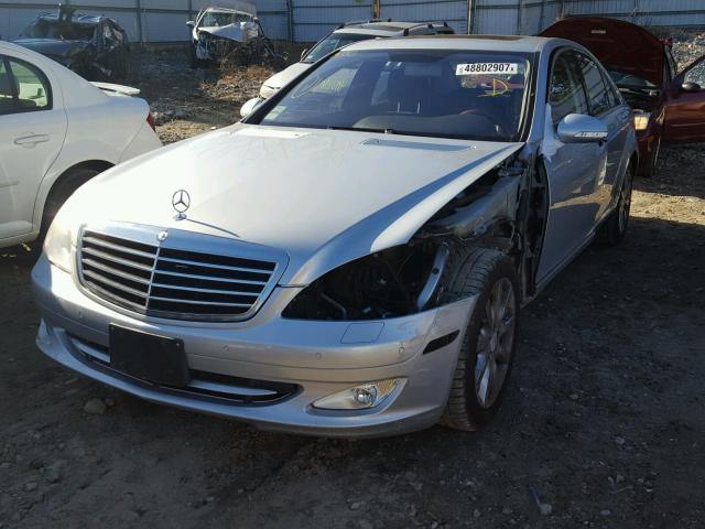 WDDNG86X68A164143 - 2008 MERCEDES-BENZ S 550 4MAT SILVER photo 2