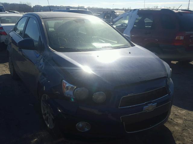 1G1JC5SH9D4158078 - 2013 CHEVROLET SONIC LT BLACK photo 1