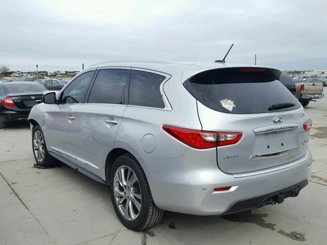 5N1AL0MN9FC522680 - 2015 INFINITI QX60 SILVER photo 3