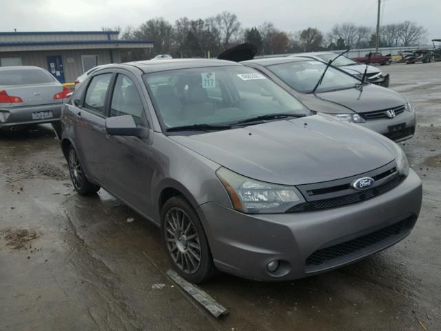 1FAHP3GN5BW157790 - 2011 FORD FOCUS SES GRAY photo 1